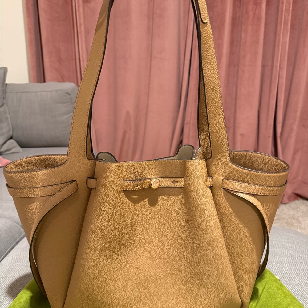 Authentic Tory Burch Romy Pebbled Tote